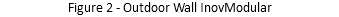 Figure 2 - Outdoor Wall InovModular